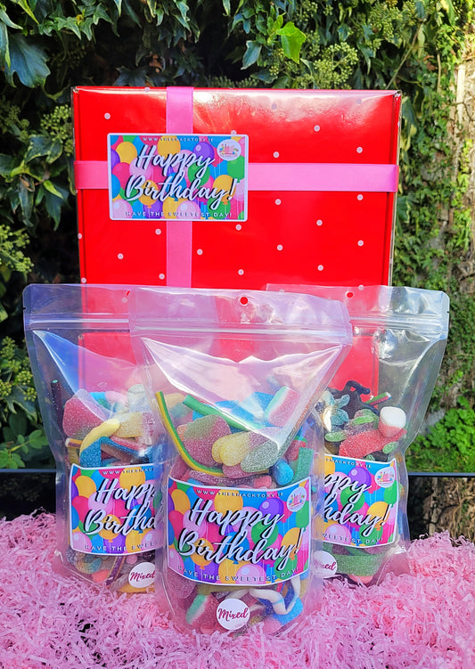 Happy Birthday Jellies Gift Box (Deluxe)