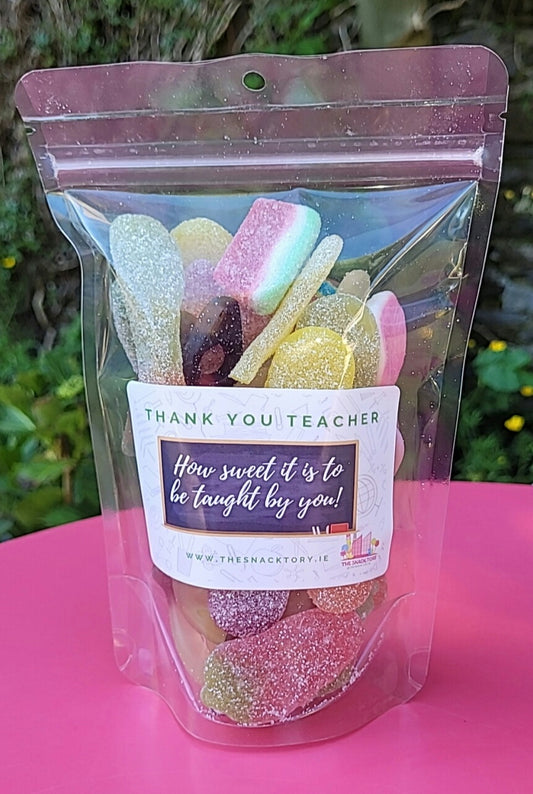 Thank You Teacher 275g Jelly Bags