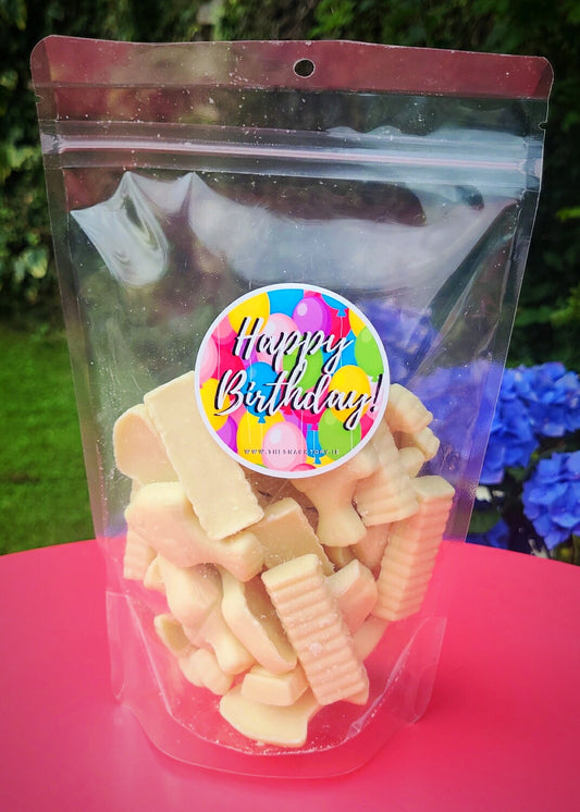Happy Birthday Fish 'n Chips Bag